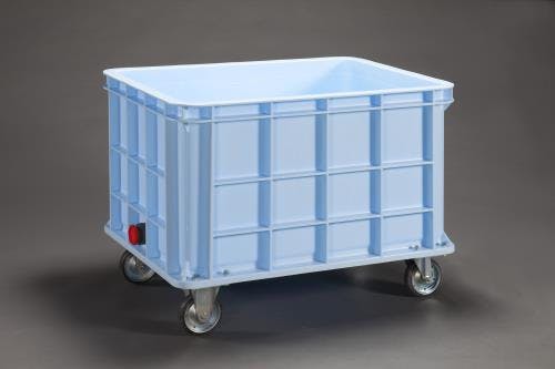 三甲(サンコー) コンテナ(排水栓・キャスター付) 1096x793x643mm EA506AG-14 4548745071245【別送品】