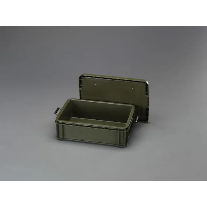 ESCO 568x406x186mm 道具箱(バックル付/OD色) 収納ケース 4518340210271 EA506LS-11(CDC)【別送品】