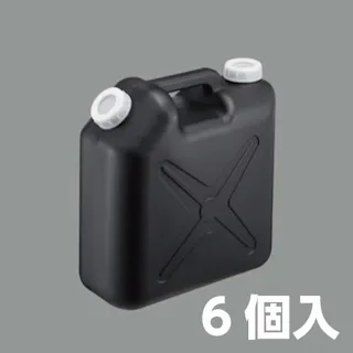 瑞穂化成工業 ポリタンク(遮光性/ノズル無/6個) 10L EA508AT-310B 4550061163757【別送品】