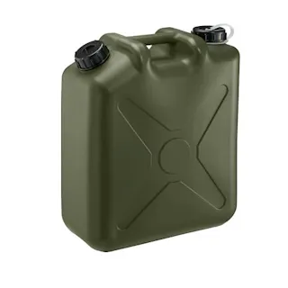 瑞穂化成工業 ポリタンク(モスグリーン/ノズル無) 20L EA508AT-325 4550061984819【別送品】