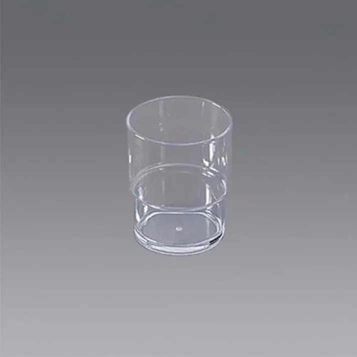 蝶プラ工業 スタッキングカップ(クリア/ポリカ) φ68x82mm/210ml EA508FC-81 4550061724330【別送品】