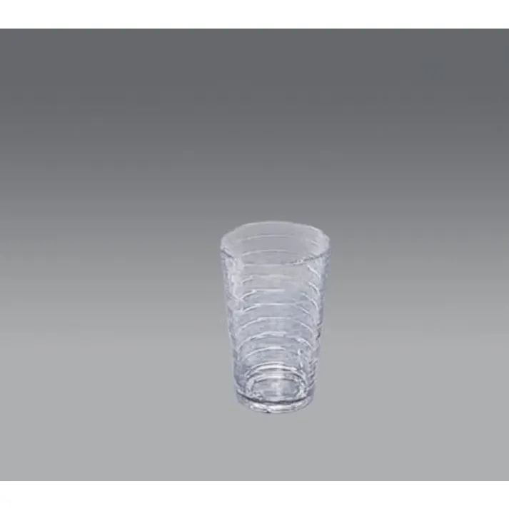 蝶プラ工業 コップ(クリア/ポリカーボネート) φ77x119mm/330ml EA508FC-83 4550061777565【別送品】