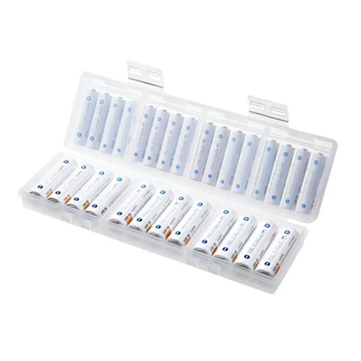 サンワサプライ 電池ケース(単3/12本・単4/16本) 205x66x33mm EA508KF-11 4548745493467【別送品】