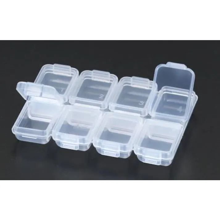 明邦化学工業(MEIHO) 8連小物箱(ふた付) EA508MA-23A 4518340348431【別送品】