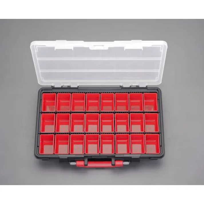 ESCO 447x293x 85mm パーツケース(トレー付) パーツケース 4548745262520 EA508MD-43(CDC)【別送品】