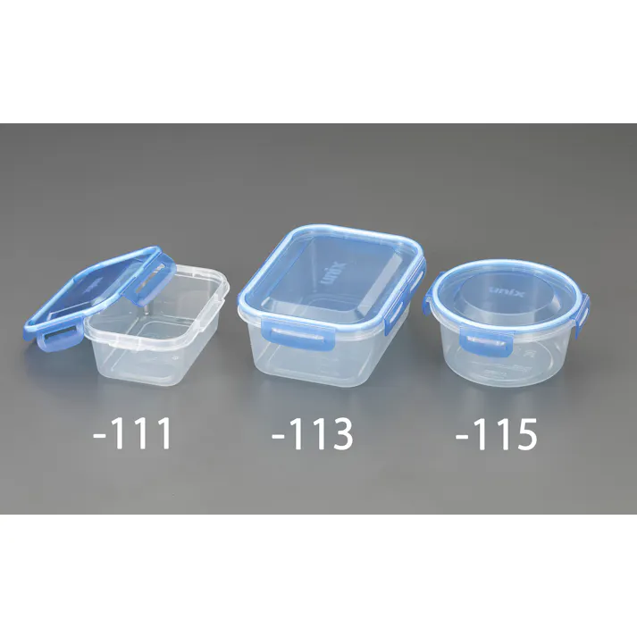 アスベル(ASVEL) 密閉保存容器(4方ロック式/3個) 430ml EA508TC-115 4550061053423【別送品】