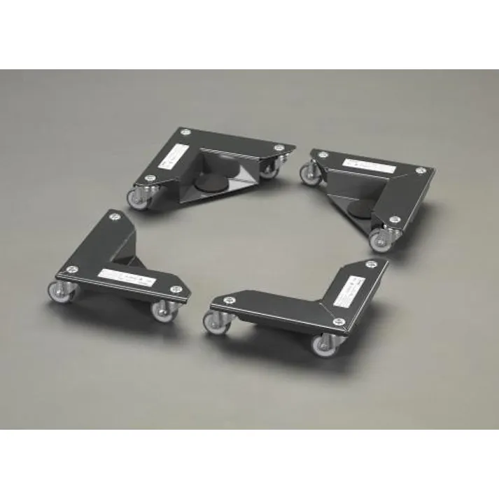 ESCO 4x150kg コーナードーリー(大物移動用) (四輪)運搬具 4548745100624 EA520A-2A(CDC)【別送品】