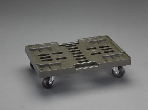 ESCOオリジナル コンテナキャリー(OD色/50L用) 534x370mm/150kg EA520AB-15 4548745244182【別送品】