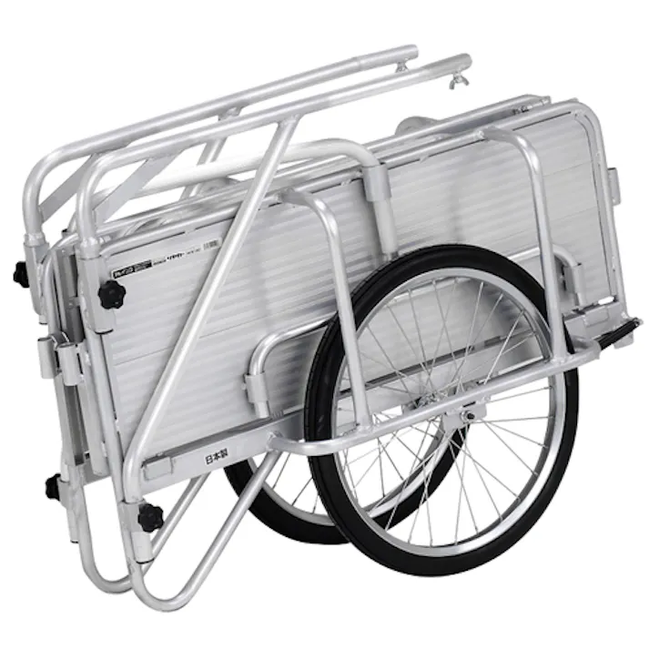 アルインコ(ALINCO) リヤカー・折畳式(側板付/アルミ製) 900x600mm EA520AG-7 4550061891728【別送品】