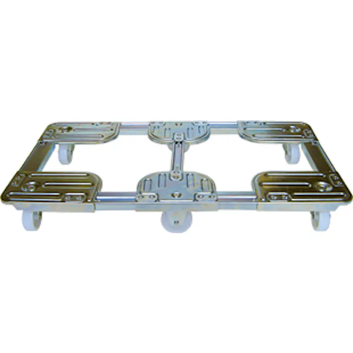 ルート工業 ドーリー(ブレーキ付) 530x650-630x750mm/500kg EA520AR-41 4550061847336【別送品】