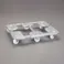 ルート工業 ドーリー(ブレーキ付) 530x650-630x750mm/500kg EA520AR-41 4550061847336【別送品】