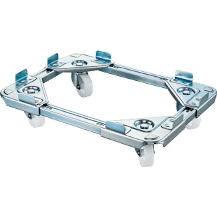 ルート工業 ドーリー(ブレーキ付) 410x610-510x710mm/200kg EA520AR-5 4550061830710【別送品】