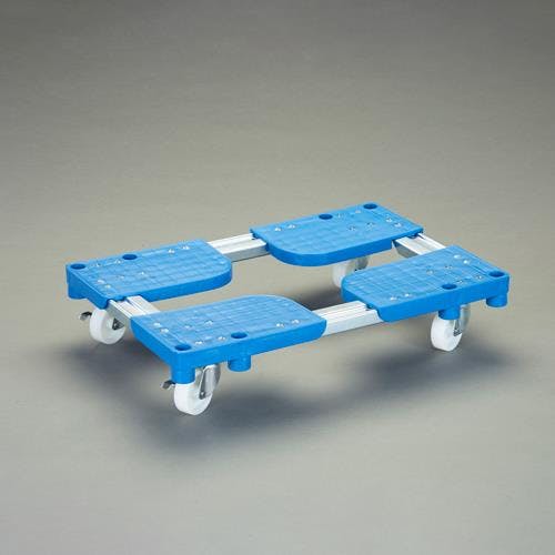 ルート工業 ドーリー(樹脂製フラット) 330x530-430x630mm/200kg EA520AR-61 4550061818459【別送品】