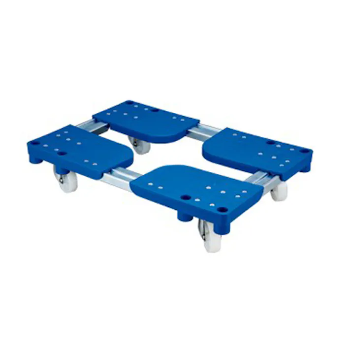 ルート工業 ドーリー(樹脂製フラット) 430x630-530x730mm/200kg EA520AR-62 4550061818466【別送品】