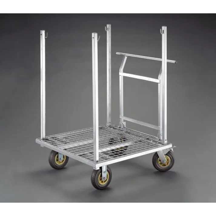 結一産業 タイヤ付フレコンスタンド 850x850mm EA520DB-30 4550061155530【別送品】