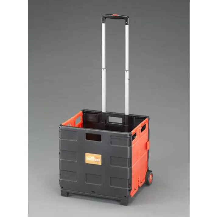 キャリーカート(コンパクト・折畳式) 455x380mm/35kg EA520EA-1 4550061172964【別送品】