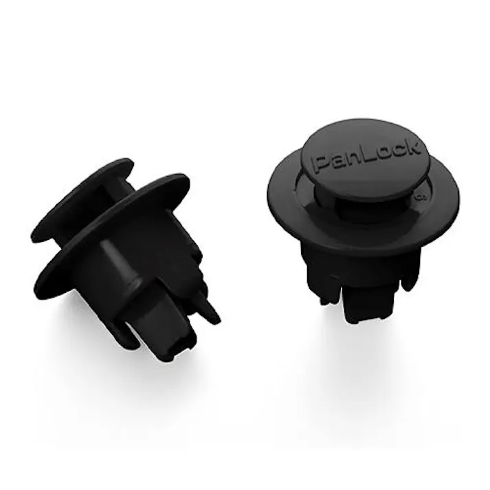 ESCO φ 6.0mm/10mmワンプッシュリベット(パンロック/黒/10個 リベット・アンカー 4550061092965 EA527CA-12(CDC)【別送品】
