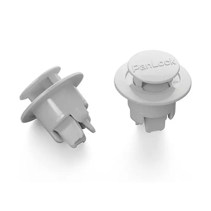 ESCO φ 8.0mm/10mmワンプッシュリベット(パンロック/白/10個 リベット・アンカー 4550061092989 EA527CA-21(CDC)【別送品】