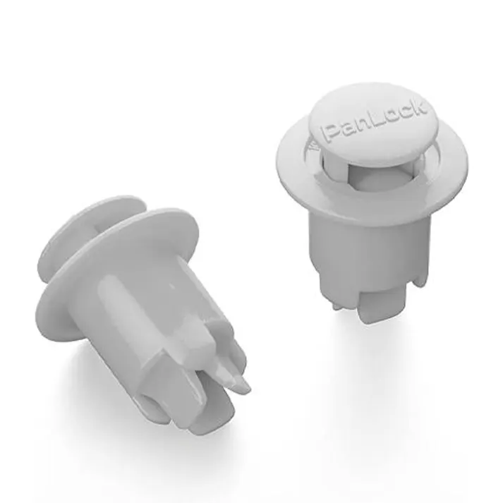 ESCO φ10.0mm/10mmワンプッシュリベット(パンロック/白/10個 リベット・アンカー 4550061093160 EA527CA-31(CDC)【別送品】
