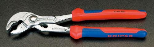 KNIPEX(クニペックス) ウォーターポンププライヤー(グリップ付) 2”/300mm EA531EG-23 4518340101708【別送品】