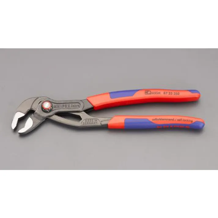 KNIPEX(クニペックス) 50mm/250mm ウォーターポンププライヤー(クイックアジャスト) プライヤー 4550061043288 EA531EJ-2(CDC)【別送品】