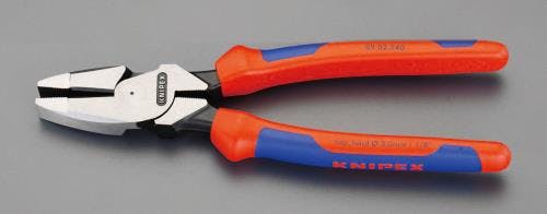 KNIPEX(クニペックス) 電工ペンチ(グリップ付/偏芯型) 240mm EA534K-2 4518340235595【別送品】