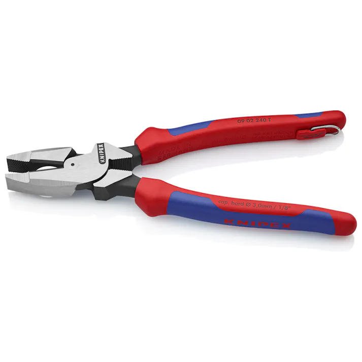 KNIPEX(クニペックス) 電工ペンチ(グリップ付/偏芯型) 240mm EA534K-2 4518340235595【別送品】