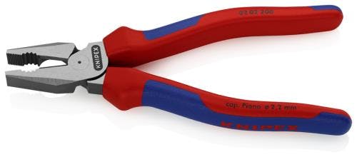 KNIPEX(クニペックス) 電工ペンチ(グリップ付・偏芯型) 200mm EA534KB-200 4518340544253【別送品】