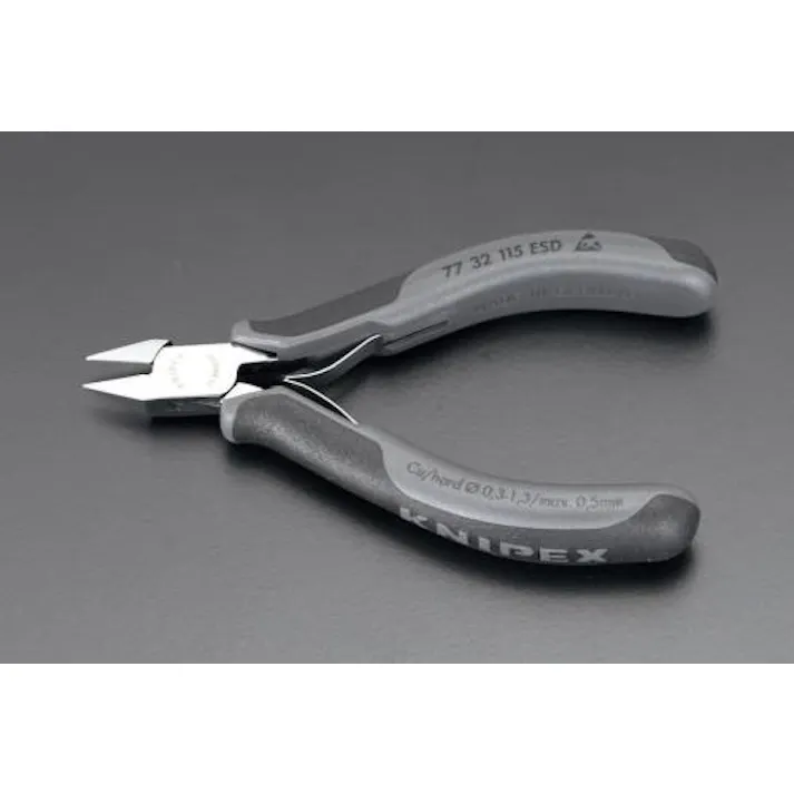 KNIPEX(クニペックス) 精密用ニッパー(ESDグリップ) 115mm EA535KC-13 4518340873445【別送品】