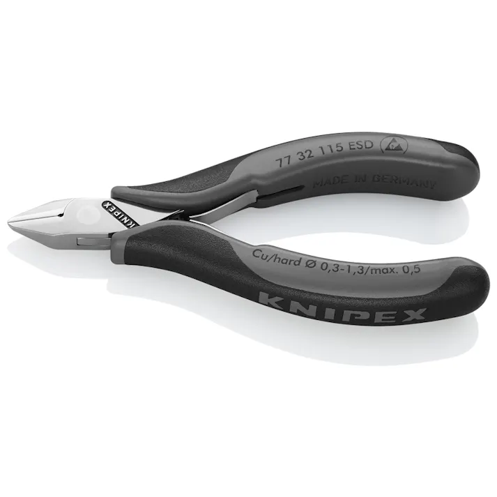 KNIPEX(クニペックス) 精密用ニッパー(ESDグリップ) 115mm EA535KC-13 4518340873445【別送品】