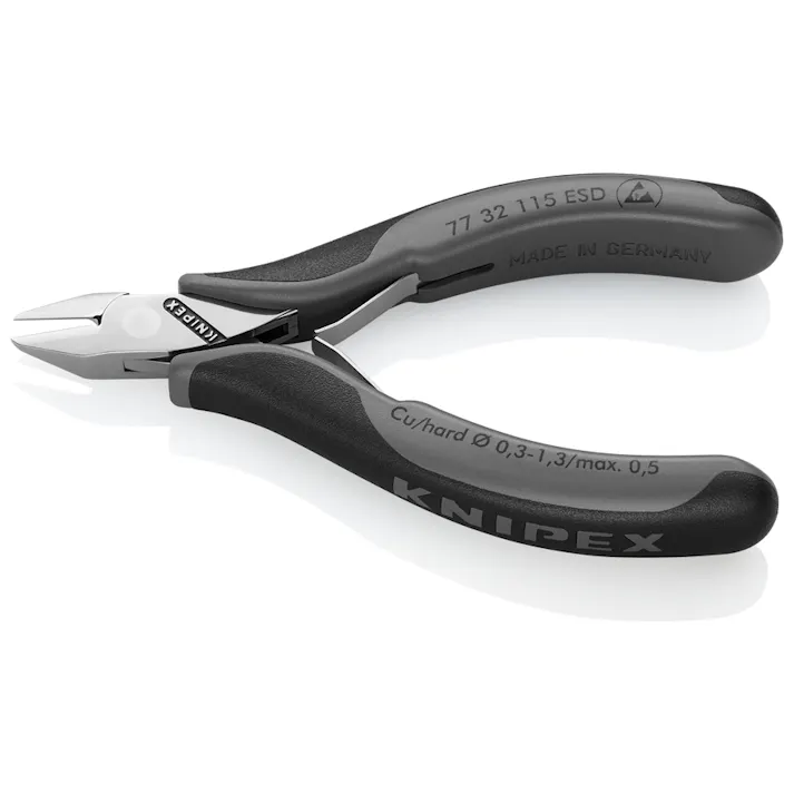 KNIPEX(クニペックス) 精密用ニッパー(ESDグリップ) 115mm EA535KC-13 4518340873445【別送品】