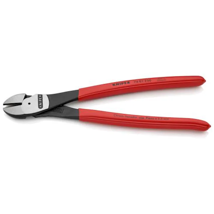 KNIPEX(クニペックス) 250mm 強力型ニッパー ペンチ・ラジオペンチ・プライヤー・ニッパー 4518340141292 EA536KC-250(CDC)【別送品】