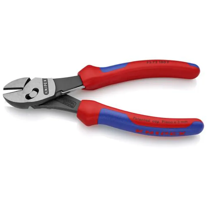 KNIPEX(クニペックス) 強力型ニッパー(グリップ・バネ付) 180mm EA536KD-19 4518340542143【別送品】