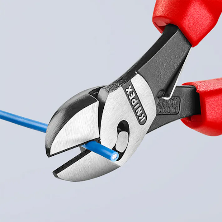 KNIPEX(クニペックス) 強力型ニッパー(グリップ・バネ付) 180mm EA536KD-19 4518340542143【別送品】