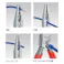 KNIPEX(クニペックス) 穴付ラジオペンチ(グリップ・圧着付) 160mm EA537PD-160 4518340091542【別送品】