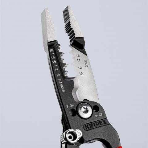 KNIPEX(クニペックス) 200mm 電工多機能ペンチ(AWG仕様/バネ付 KNIPEX(クニペックス) 200mm 電工多機能ペンチ(AWG仕様/バネ付