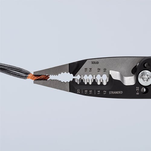 KNIPEX(クニペックス) 電工多機能ペンチ(AWG仕様/バネ付) 200mm