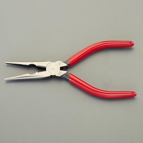 マルト長谷川工作所(KEIBA) ラジオペンチ(強力型/ばね付) 150mm EA537W-150 4550061516546【別送品】