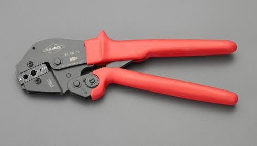 KNIPEX(クニペックス) 圧着ペンチ(同軸コネクター用) EA538KG-11 4548745738766【別送品】