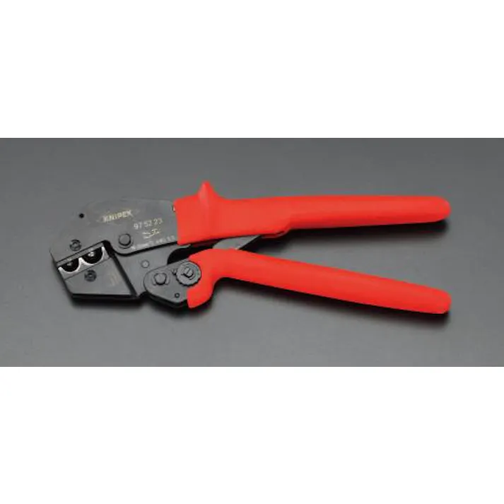 KNIPEX(クニペックス) 16.0・25.0m平方m 圧着ペンチ(裸端子用) 圧着ペンチ 4518340783270 EA538KG-3A(CDC)【別送品】