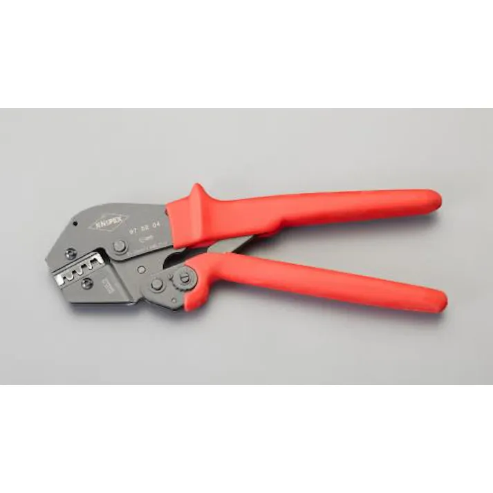 KNIPEX(クニペックス) 圧着ペンチ(差込端子用) 0.1-2.5平方ミリメートル EA538KG-4 4518340547995【別送品】