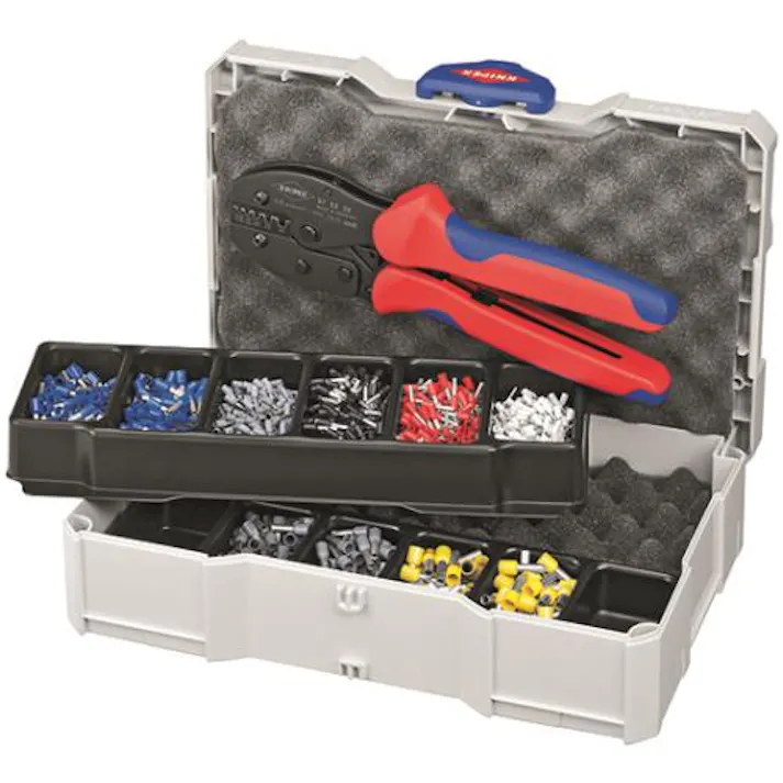 KNIPEX(クニペックス) 圧着端子セット(フェルール端子) 圧着端子 4518340691469 EA538KS-4(CDC)【別送品】