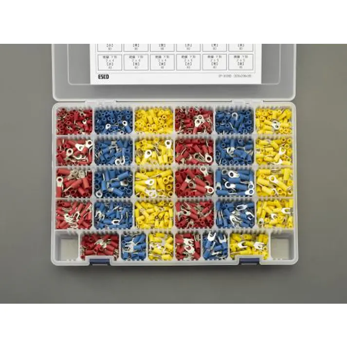 ESCO 絶縁圧着端子セット 圧着端子 4548745480856 EA538LG-18(CDC)【別送品】