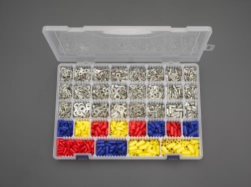 裸圧着端子・絶縁キャップ・圧着スリーブセット EA538LG-8 4548745720037【別送品】