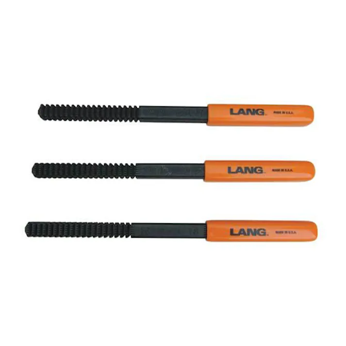 ねじ山修正ヤスリ(外ねじ) 3本組 EA603AK 4518340500327【別送品】