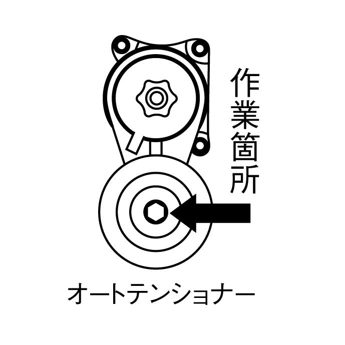 京都機械工具(KTC) ベルトテンショナーレンチセット 故障探知機、エンジン用工具 4548745554359 EA604BF-8(CDC)【別送品】  | 作業工具・作業用品・作業収納 | ホームセンター通販【カインズ】