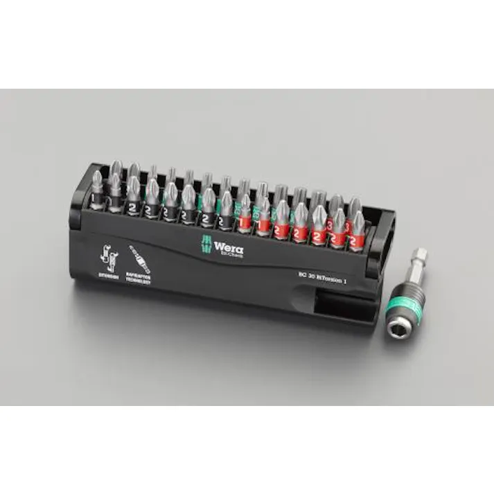 Wera 29本組 ビットセット(Bi-Torsion) 差替式ドライバー(WERA) 4548745839661 EA611-11(CDC)【別送品】