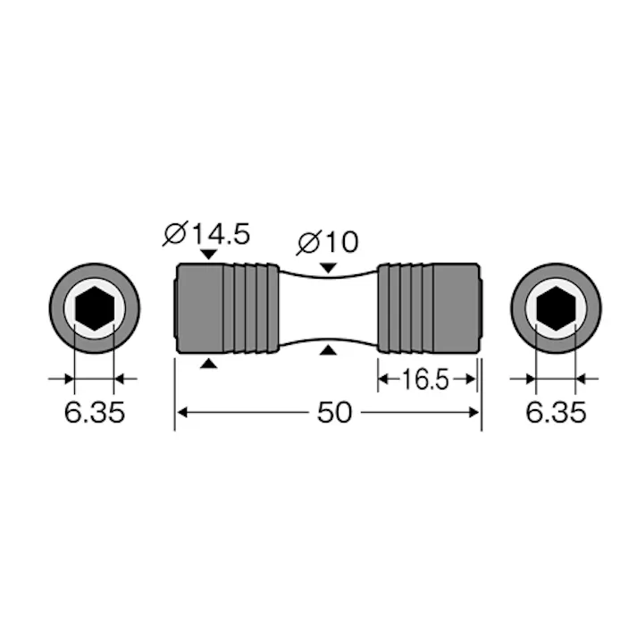 アネックスツール(Anex) ジョイントビットホルダー 1/4”Hex/50mm EA611AX-111 4550061733790【別送品】