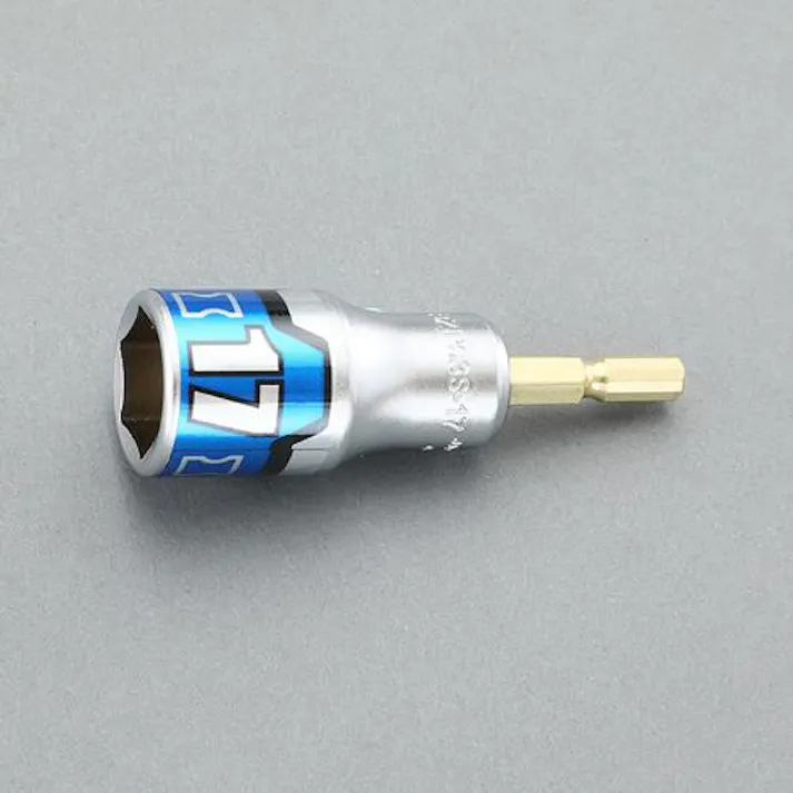 京都機械工具(KTC) 14mm 電ドルソケット(ショート) ねじ回し・ナット回し工具 4550061487822 EA612AA-14(CDC)【別送品】