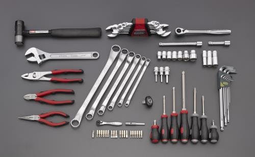 TONE 工具セット [73個組] EA612SC-56 4550061030943【別送品】